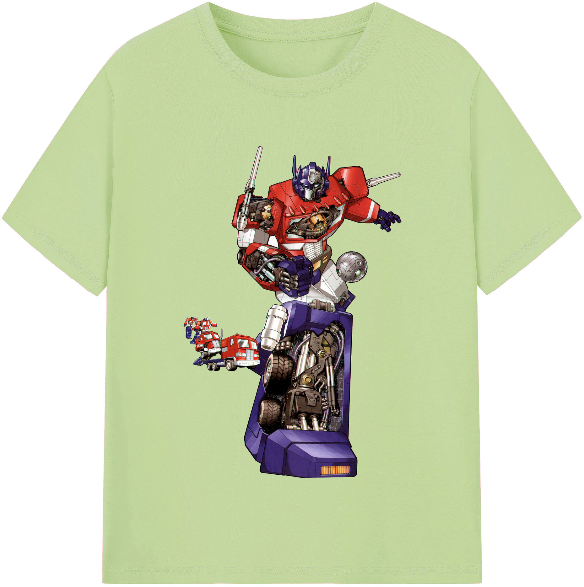 （画像用）  綿100％半袖Tシャツ（フロントプリント）
